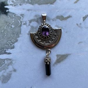 Unique Sterling silver pendant